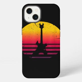 Gitaar Zonsondergang Elektrische Rock Muziek Liefh iPhone 13 Hoesje