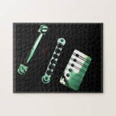 gitaardetail legpuzzel (Horizontaal)