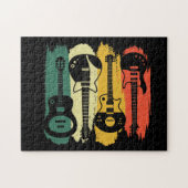 gitaargeschenk voor mannen legpuzzel (Horizontaal)
