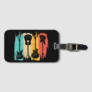 gitaargeschenk voor mannen Muziekband Guita Bagagelabel