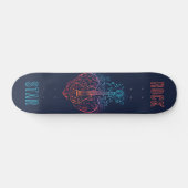 Gitaarhart Skateboard (Horizontaal)