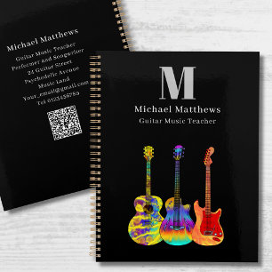 Gitaarleraar Muzieklessen QR-code Planner