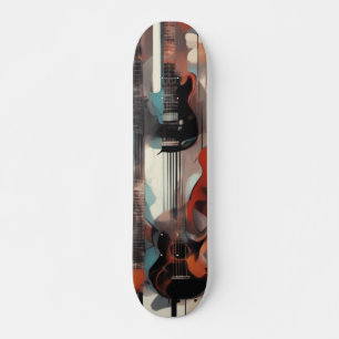Gitaarmontage Skateboard