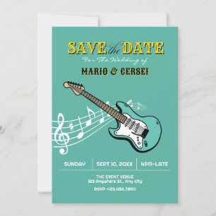Gitaarmuziek bruiloft save the date