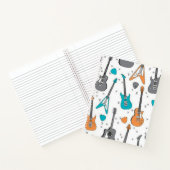Gitaarmuziek Spiraal Notebook Notitieboek (Binnen)