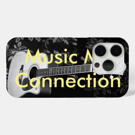 gitaarmuziekverbinding Product aanpassen Case-Mate iPhone Case (Achterkant (horizontaal))