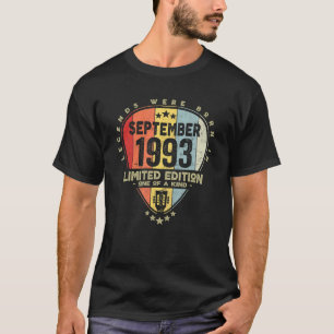 Gitaarpick Legends werden geboren in september 199 T-shirt