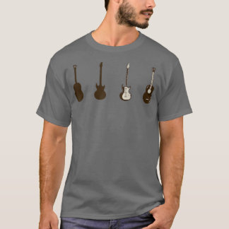 gitaarpluis voor gitarist Retro 1370 T-shirt