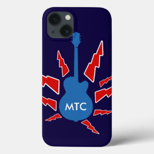 gitaarrots gepersonaliseerd iPhone 13 hoesje