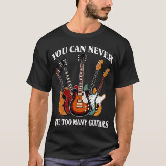 Gitaarspeler Minnaar Bas Akoestisch Elektrisch T-shirt