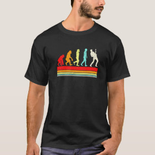 Gitaarspeler Retro Vintage Gitaarspeler Evolutio T-shirt