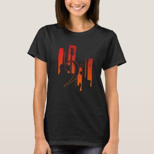 gitaarspelers Muziek gitaar T-shirt