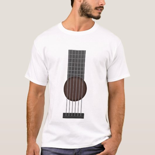 gitaarstrengen t-shirt (Voorkant)