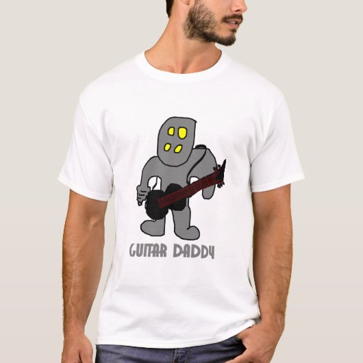 gitaarvader t-shirt (Voorkant)
