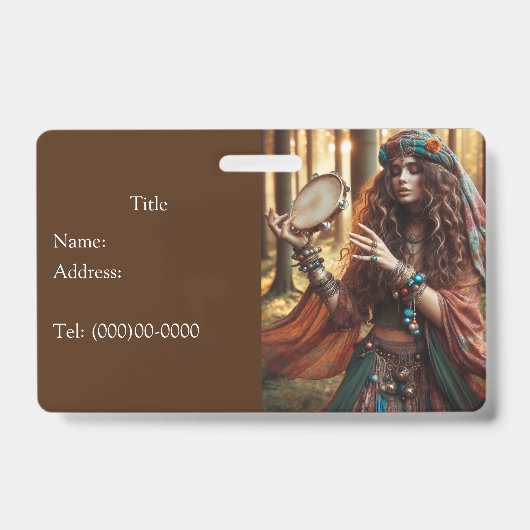 Gitana Badge (Voorzijde)