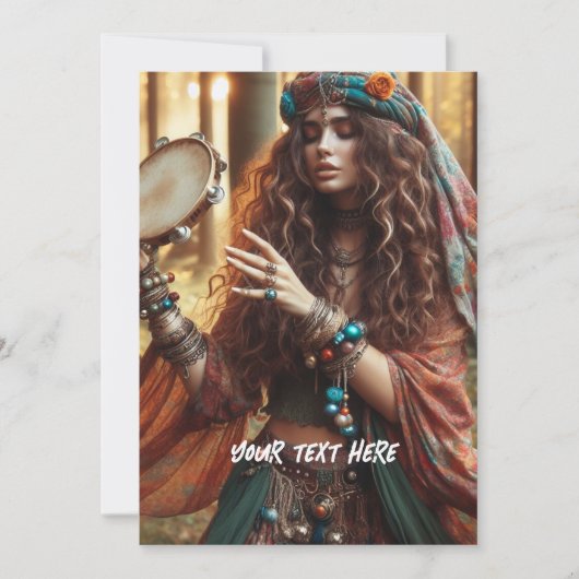 Gitana Bedankkaart (Voorkant)