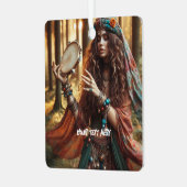 Gitana Metalen Ornament (Voorkant links)