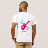 Gitar T-shirt (Achterkant volledig)