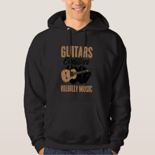 Gitaren Cadillacs Hillbilly Muziek Western Land Hoodie