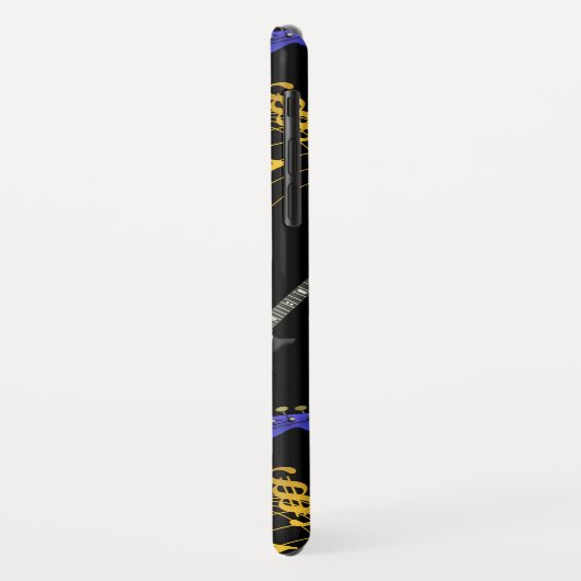 gitaren en muziek Case-Mate iPhone case (Achterkant/links)