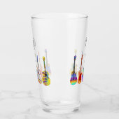 Gitaren Gepersonaliseerd Glas (Links)