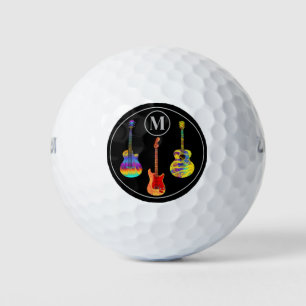 gitaren gepersonaliseerd golfballen