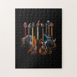 Gitaren gitaristen cadeau legpuzzel