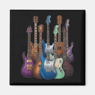 Gitaren Gitaristen Muziek Gitaar Cadeaus Voor Mann Magneet