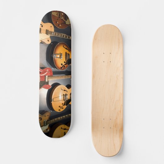 gitaren skateboard (Voorkant)