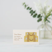 gitaren visitekaartje (Staand voorkant)