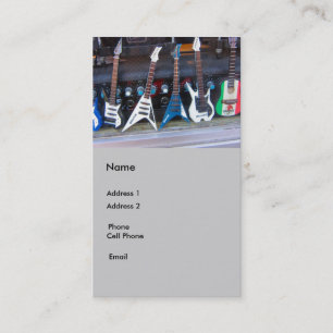 gitaren visitekaartje