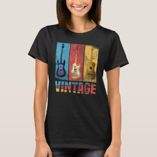  gitaren voor musici en gitaristen t-shirt