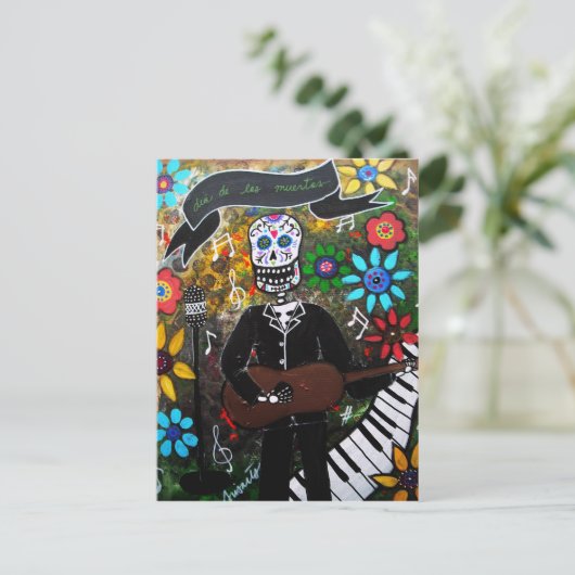 GITARERO BRIEFKAART (Staand voorkant)