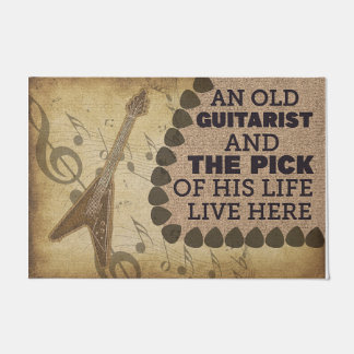  gitarist Cadeau, Funny Quotes Deurmat