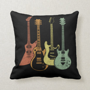 gitarist Colorful Musical Instruars Kussen