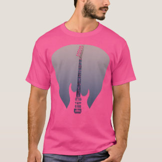 Gitarist Gift Muziekinstrumenten Gitaar Pick Gui T-shirt