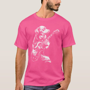 Gitarist Gitaar - Gitaarspeler Hond Papa Mama T-shirt