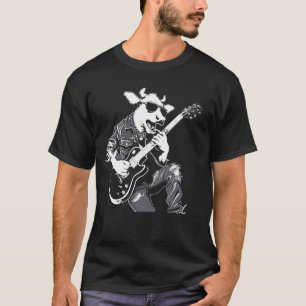 Gitarist Gitaar - Koe Boer Fokker Holstein Cat T-shirt