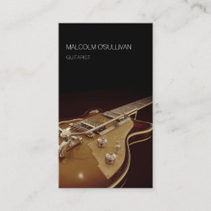 gitarist Guitar Player Visitekaartje