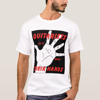 gitarist_handen t-shirt