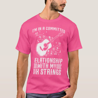 Gitarist - instrument akoestische gitaar t-shirt