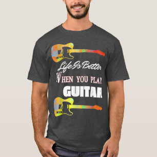gitarist Lover Instrument Elektrisch T-shirt