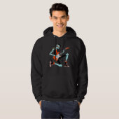 Gitarist Robot Hoodie (Voorkant volledig)