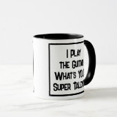 Gitarist Super Talent. Two Tone gitaar speler Mok (Voorkant rechts)