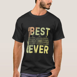 Gitarist Vader Beste Papa Ooit D A D Gitaren Akkoo T-shirt