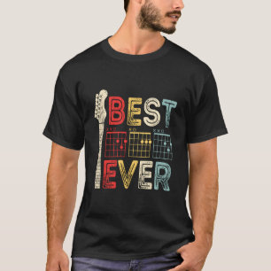 Gitarist Vaderdag Beste Papa Ooit Papa Akkoord Gui T-shirt