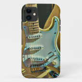 gitarist verjaardagscadeau Case-Mate iPhone case (Achterkant)