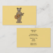 gitarist. visitekaartje (Voorkant / Achterkant)