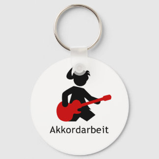 Gitarrengöttin "Akkordarbeit" von Emma Shirt Sleutelhanger