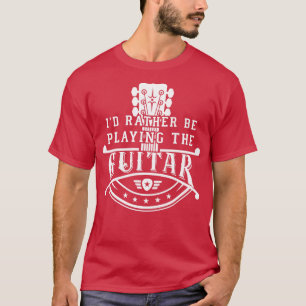 GItarrist Musician eerder gitar Neck L. T-shirt